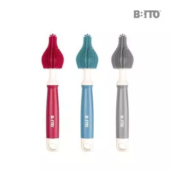 Силиконовая щетка для сосков Vivito Premium (Цветной случайный),Корейские детские товары