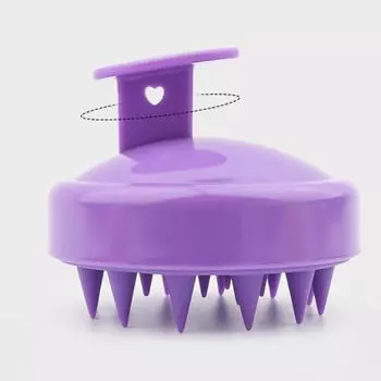 Силиконовая щетка для волос очищает кожу головы и массирует меридианы крови для взрослых и детей