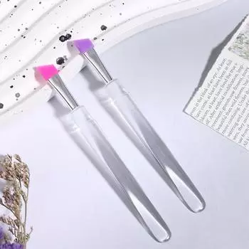 Силиконовая щеточка для завивки ресниц Eyelash Lift Perm Lamination Eyelashes Separating Tool Eyelash Extension Supplie Lash Perm Lifting Makeup Tools фиолетовый