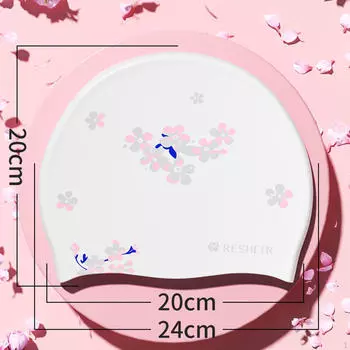 Силиконовая шапочка для купания, защита ушей, головной убор, шапочка для плавания для парусного спорта розовый