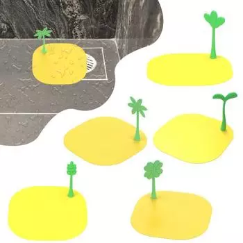 Силиконовая сливная крышка для пола, антиблокировочная, защита от насекомых, устойчивая к запаху, сетчатый фильтр для раковины, складная раковина A