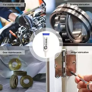Силиконовая смазка водостойкая пищевая смазка для уплотнительных колец герметик для подшипников, устанавливаемых на шестерни, клапаны шин Gr L1N5