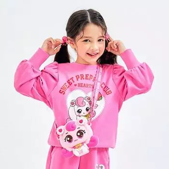 Силиконовая сумка для девочек Tiniping Hachu, популярный персонаж в Корее