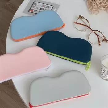 Силиконовая сумка для очков, водонепроницаемый футляр для очков, портативная коробка для солнцезащитных очков для женщин