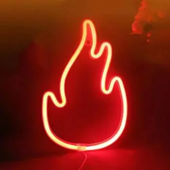 Силиконовая светодиодная неоновая вывеска креативное признание моделирующая лампа светодиодный декоративный ночник One Size