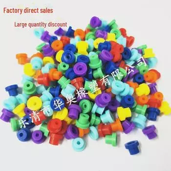 Силиконовая Т-образная накладка для татуировок с цветным держателем для стакана