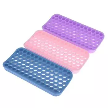 Силиконовая теплоизоляционная накладка, прочный инструмент для укладки, профессиональный коврик для завивки волос, дорожный коврик розовый