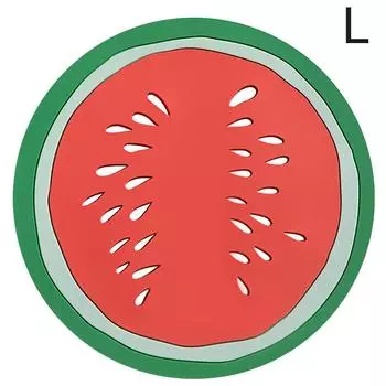 Силиконовая теплоизоляционная накладка противоскользящая подставка под чашку кухня мультфильм анти orange orange s