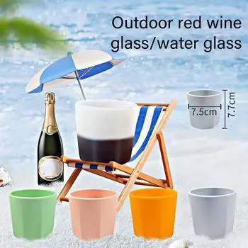 Силиконовая тренировочная кружка для младенцев, складная пивная посуда, переносная кружка для питья для малышей, для использования на улице и в офисе прозрачный