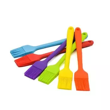 Силиконовая универсальная масляная щетка, щетка для барбекю, инструменты для выпечки «сделай сам», щетка для барбекю, щетка для барбекю, кулинарная щетка синий