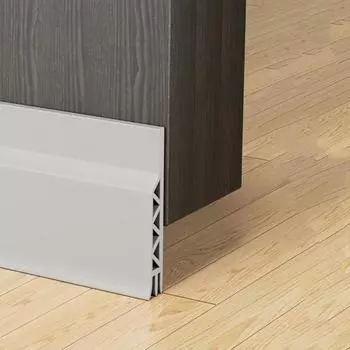 Силиконовая уплотнительная лента для дверей, водонепроницаемая клейкая лента для защиты от атмосферных воздействий, звукоизоляционная наполнитель дверных зазоров для дома, спальни, кухни S белый