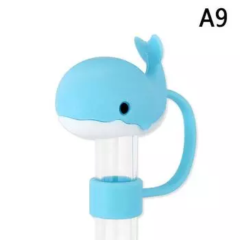 Силиконовая уплотнительная соломенная заглушка, многоразовая пылезащитная крышка для питья, мультяшные заглушки, насадки, чехол, кухонная чашка, аксессуары «сделай сам» as the picture