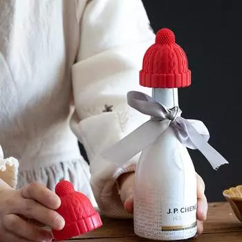 Силиконовая винная пробка, винная пробка, винная бутылка, пробка для пивной бутылки, пробка для шампанского, винная бутылка, креативная пробка, винный носик, пробка красный