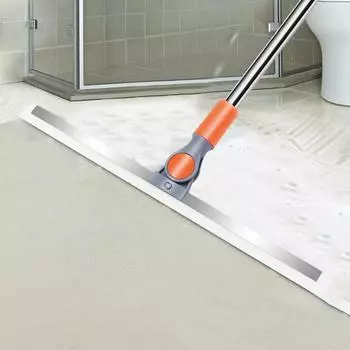 Силиконовая волшебная метла для мытья окон, скребок, ручная швабра для удаления шерсти домашних животных, пыли, чистка пола и зеркал 50cm