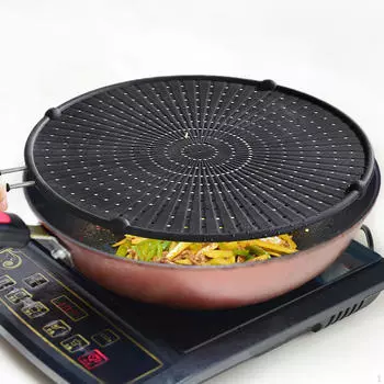 Силиконовая защита от брызг, сливная доска, термостойкая защита от брызг масла для занятий спортом чёрный