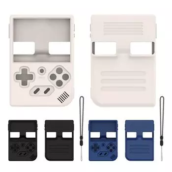 Силиконовая защита с браслетом Anbernic RG35XX Plus (шварц) КДЕ