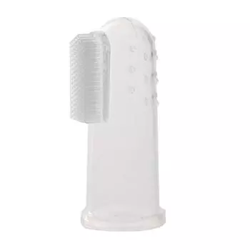 Силиконовая зубная щетка для домашних животных, собак и кошек, чистка полости рта, уход за зубами JAU 01