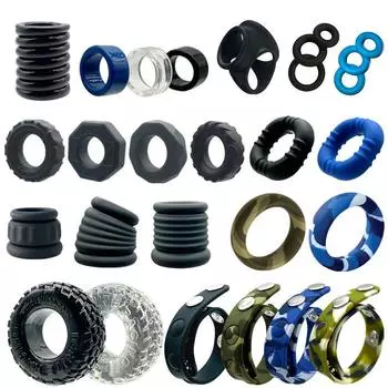 Силиконовое антиэякуляционное кольцо для продления удовольствия - Невидимый рукав для пары TPE-95094 Bare