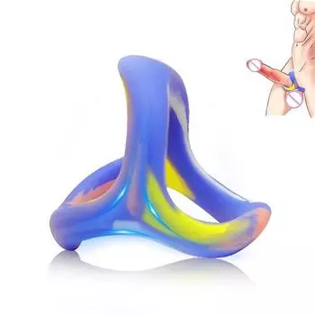 Силиконовое кольцо для пениса, кольцо для пениса для мужчин, секс-игрушки для задержки эякуляции для мужчин, кольца для пар, игрушки для пениса для взрослых 18