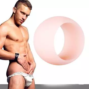 Силиконовое кольцо для пениса, замок для члена, мужская мастурбация, задержка эякуляции, секс-игрушка для взрослых