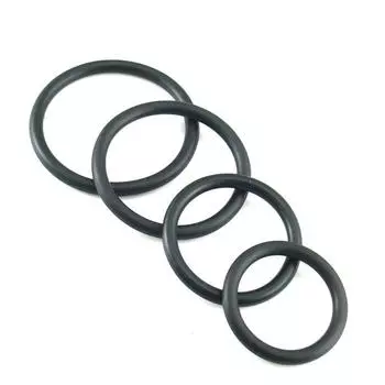 Силиконовое кольцо-подкова для задержки пениса JJ Кольцо-фонарь для пары Страсть яростная мужская сексуальная помощь Инструмент для яичек Кольцо для корня мошонки Small Size