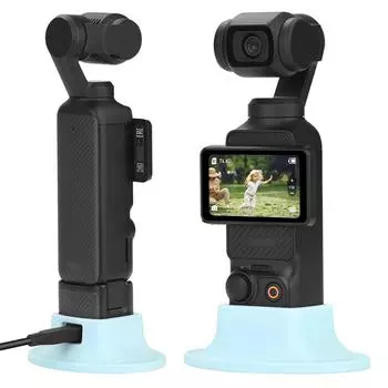 Силиконовое настольное крепление для камеры, подставка-основание для аксессуаров DJI Osmo Pocket 3