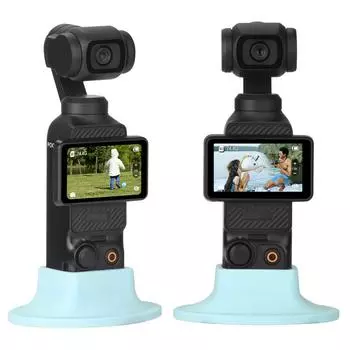 Силиконовое настольное крепление с нескользящей подставкой для камеры, опорная база для аксессуаров DJI Osmo Pocket 3