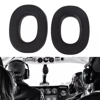 Силиконовые амбушюры с шумоподавлением, совместимые с гарнитурами David Clark серии H10. Впитывающие пот и прочные амбушюры