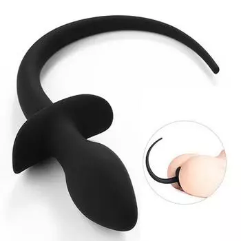 Силиконовые Анальные пробки с собачьим хвостом, секс-игрушки для фетиш-игрушек, игры для щенков для пар, женщин, БДСМ, сексуальные аксессуары для ролевых игр с домашними животными