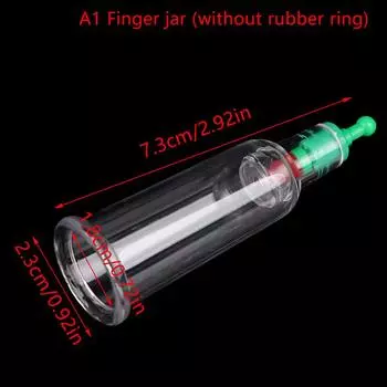 Силиконовые банки для массажа Health B7 банки для вакуумного баночного массажа китайской медицины Ventosa Terapia Пластиковая банка для пальцев, маленькая газовая