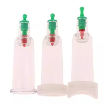 Силиконовые банки для массажа Health B7 банки для вакуумного баночного массажа китайской медицины Ventosa Terapia Пластиковая банка для пальцев, маленькая газовая