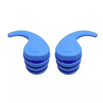 Силиконовые беруши для плавания, водонепроницаемые беруши для сна с шумоподавлением(черный)