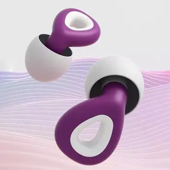 Силиконовые беруши для сна, водонепроницаемые, для плавания, шумоподавляющие, звуконепроницаемые, легкие, портативные, для путешествий и дома чёрный