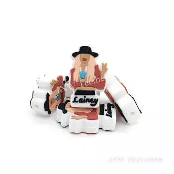 Силиконовые бусины Lainey Focal, бусины своими руками, бусины Pack10