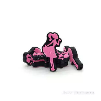 Силиконовые бусины Pink Girl Barb Focal Pack 10