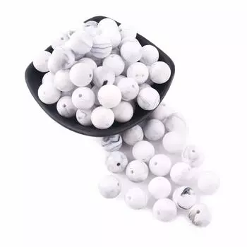 Силиконовые бусины Promise Babe, мраморные детали, круглые бусины, которые можно мыть и дезинфицировать кипячением. Товары для рукоделия, аксессуары, принадлежности для рукоделия