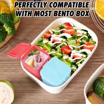 Силиконовые чашки для закусок, 130 мл, 1/4 шт., с герметичным дизайном, с цветочным узором, компактный портативный контейнер для еды, многоразовый держатель для соуса