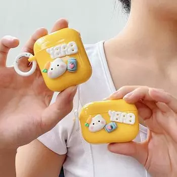 Силиконовые чехлы для Airpods 3 Чехол для AirPods 1 2 Чехол для хранения Полное покрытие Новые для Airpods Pro 2022 Чехлы Противоударные Износостойкие Мультяшные AirPods 1&2 Case