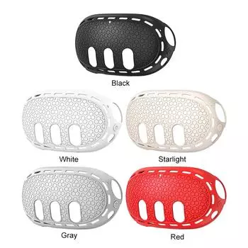 Силиконовые чехлы для гарнитуры VR, защитные противоударные чехлы для передней части VR, пыленепроницаемые аксессуары для гарнитуры Meta Quest3 VR Starlight