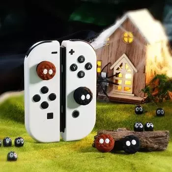 Силиконовые чехлы для кнопок джойстика Nintendo Switch — защитные колпачки для контроллеров NS и OLED Briquette 4 pieces