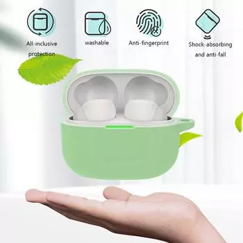 Силиконовые чехлы для наушников Linkbuds S WF-LS900N (Матча Грин)