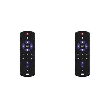 Силиконовые детские жевательные игрушки, моющиеся детские игрушки для младенцев 3 месяцев (черный) К