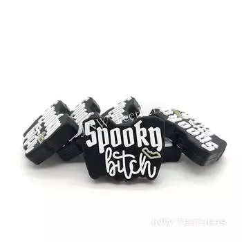 Силиконовые фокусные бусины Spooky Bitch Pack 10