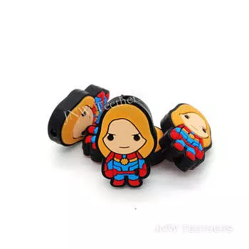Силиконовые фокусные бусины Super Mom Pack 10