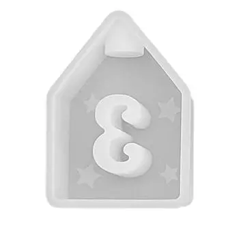 Силиконовые формы DIY 3D Xmas силиконовая форма для литья эпоксидной смолы (номер 3) *Великобритания