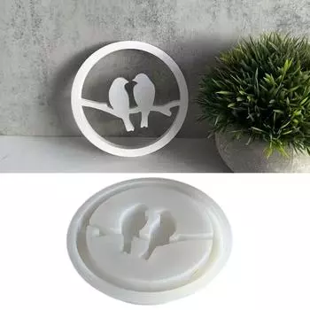 Силиконовые формы для фигурок, силиконовые формы для свечей, глиняные формы, формы для ручной работы в форме птиц, силиконовые формы для поделок