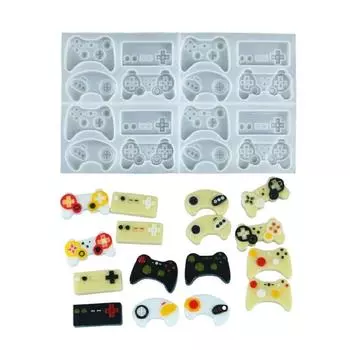 Силиконовые формы для геймпада, форма для эпоксидной смолы, форма для игрового контроллера для DIY, брелок, подвеска, ремесла, изготовление ювелирных изделий, детский подарок 1