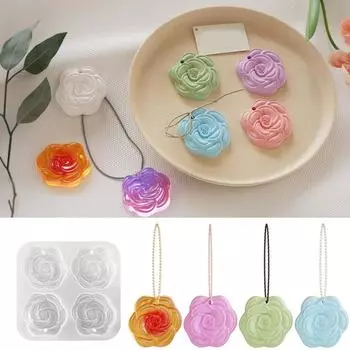 Силиконовые формы для изготовления украшений для ушей Силиконовые формы для сережек Формы для сережек ручной работы Силиконовая текстура для любителей цветов