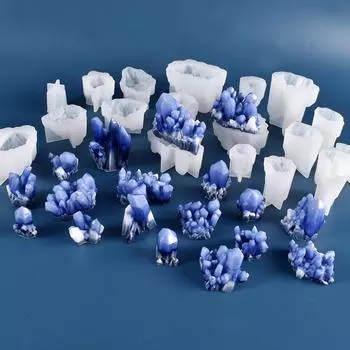 Силиконовые формы для небольших холмов, эпоксидная смола, форма для литья в горной породе, смоляная форма для мыла своими руками, художественные украшения L