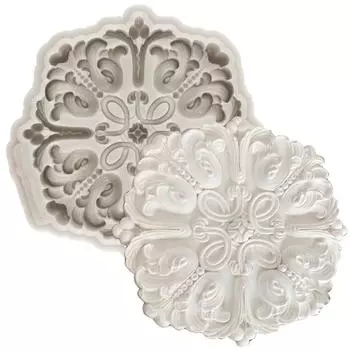 Силиконовые формы для помадки с тиснением цветов для украшения торта «сделай сам», топпер для кексов, шоколадных конфет, жевательной пасты, форма для полимерной глины